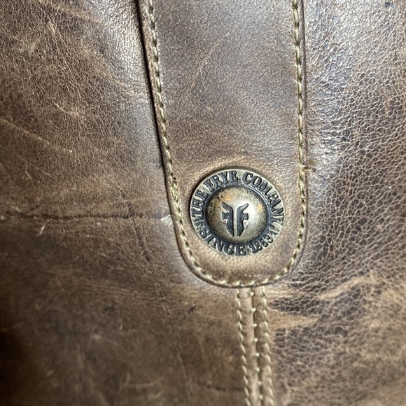 Frye Pull On Brown Boot Size 5 1/2 - Picture 9 of 11